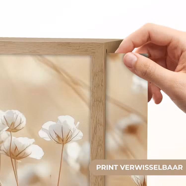 Lightbox - Wandlamp - Wilde - Bloemen - Wit — 5