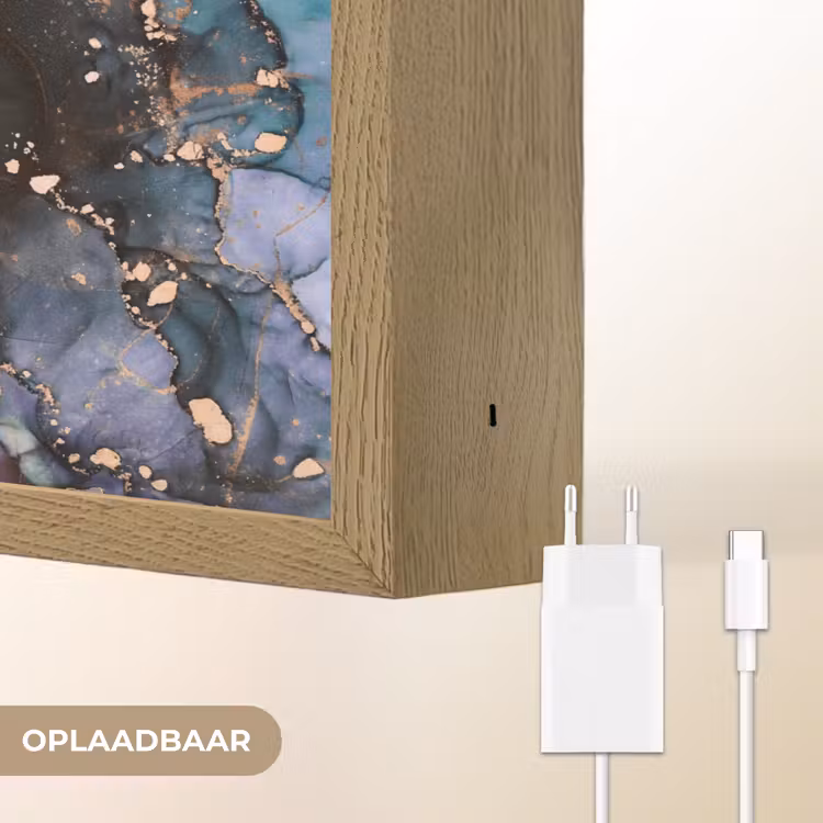 Lightbox - Wandlamp - Marmer - Goud - Rosé — 7