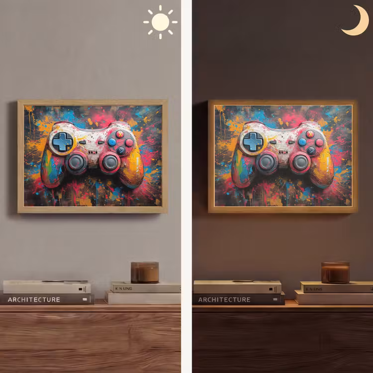 Lightbox - Wandlamp - Graffiti - Gaming - Controller - Verf — 6