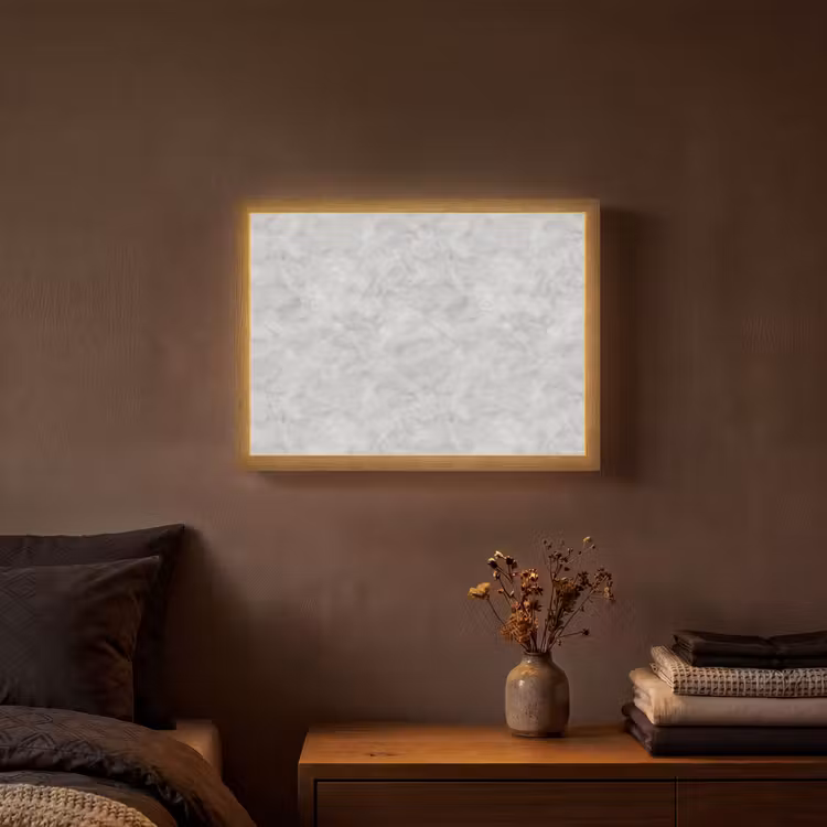 Lightbox - Wandlamp - Grijs - Marmer - Mat — 3
