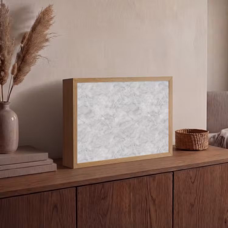 Lightbox - Wandlamp - Grijs - Marmer - Mat — 4