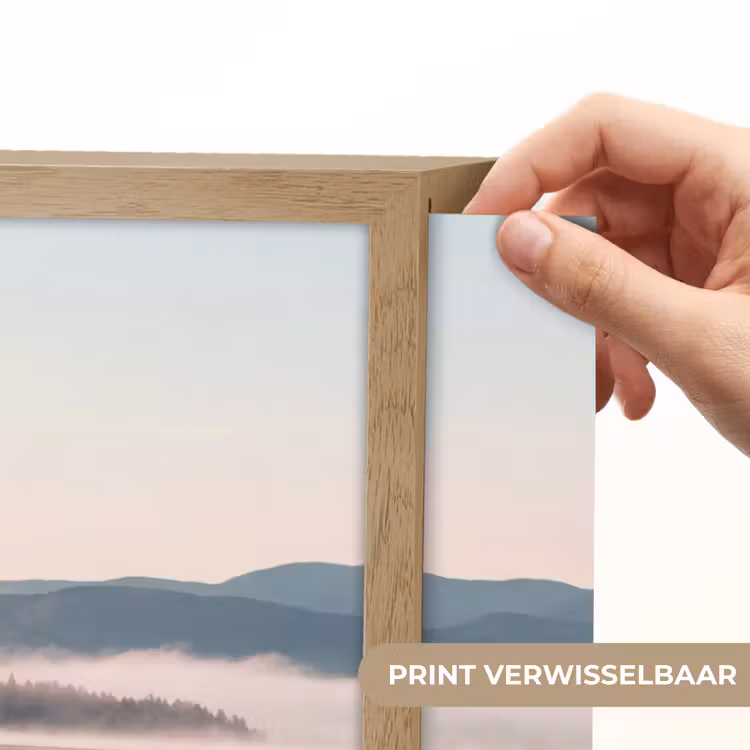 Lightbox - Wandlamp - Water - Bomen - Mistlaag — 5