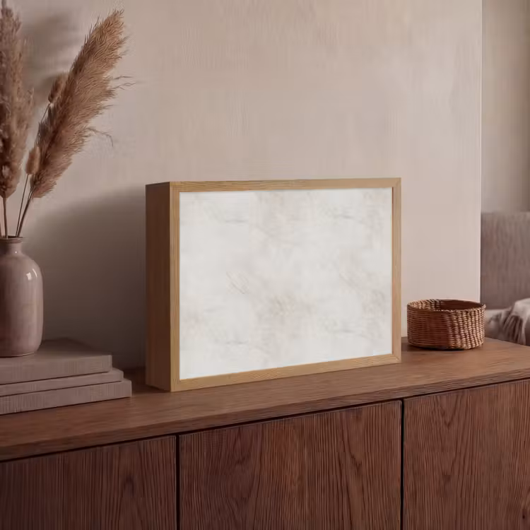 Lightbox - Wandlamp - Grijs - Marmer - Aders — 4
