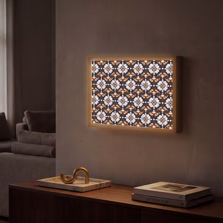 Lightbox - Wandlamp - traditioneel - Element - Kleurrijk — 2