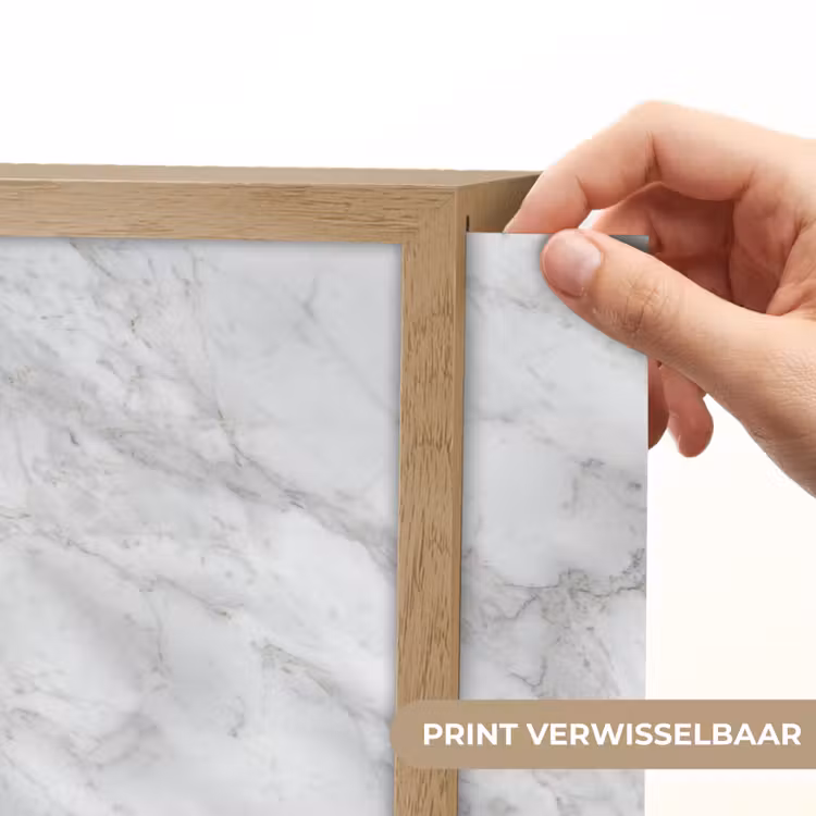 Lightbox - Wandlamp - Grijs - Wit - Marmer — 5