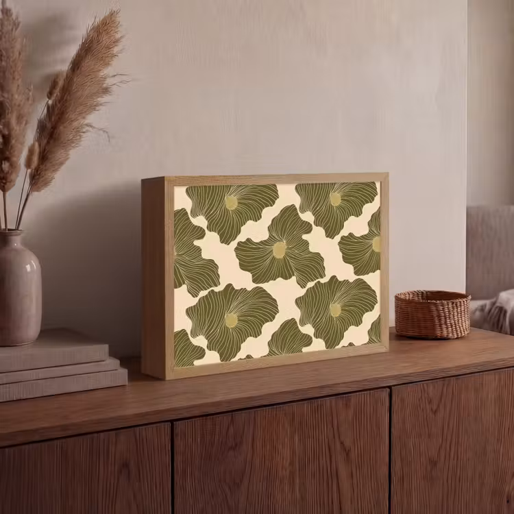 Lightbox - Wandlamp - Modern - Abstract - Groen — 4