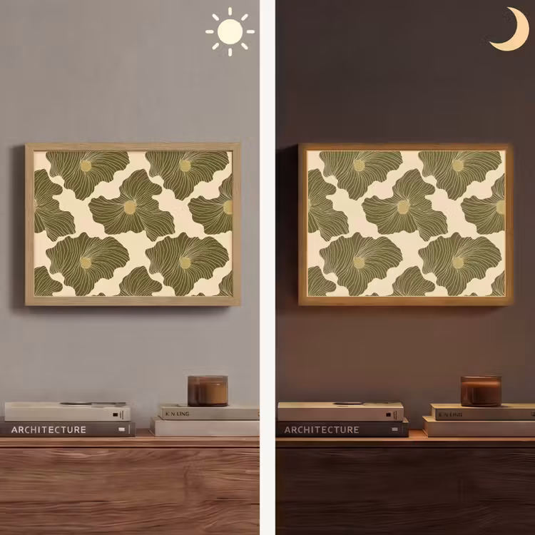 Lightbox - Wandlamp - Modern - Abstract - Groen — 6