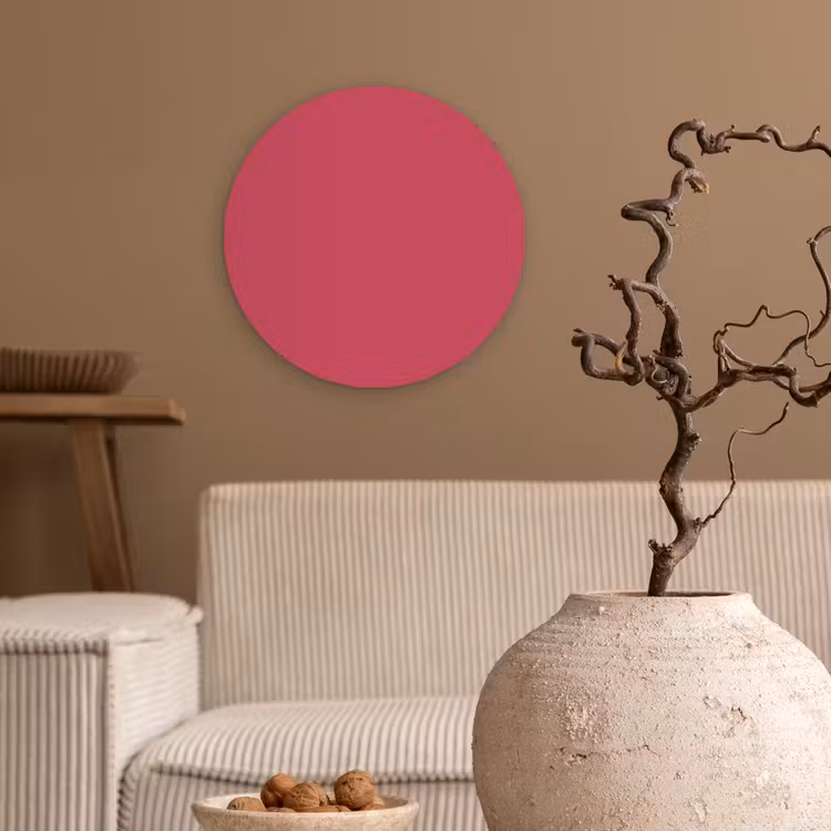 Muurcirkel - Bold - Berry - Rood — 2