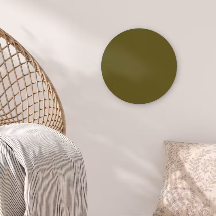 Muurcirkel - Dark - Olive - Groen — 5