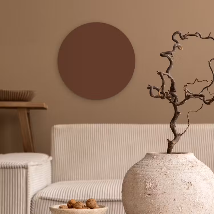 Muurcirkel - Deep - Clay - Brown - Bruin — 2
