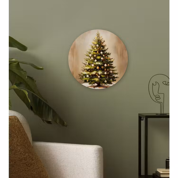 Muurcirkel - Kerst - Sfeer - Groen — 3