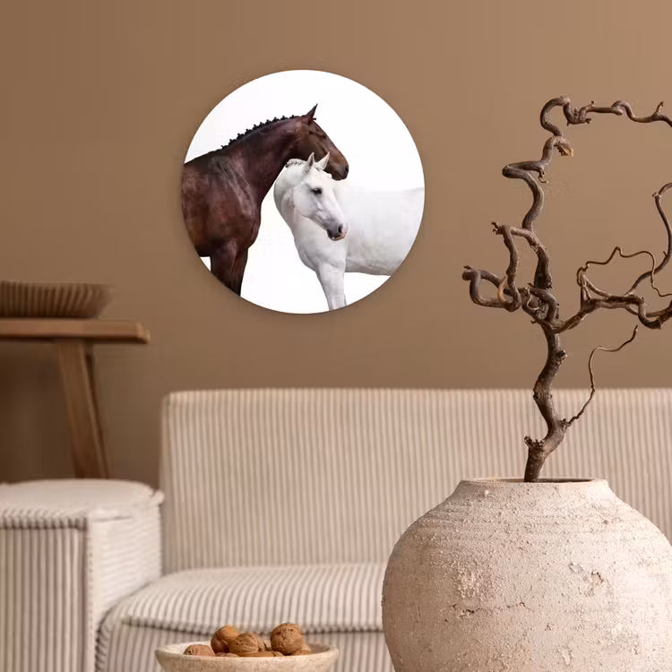 Muurcirkel - Paard - Modern - Balans — 2