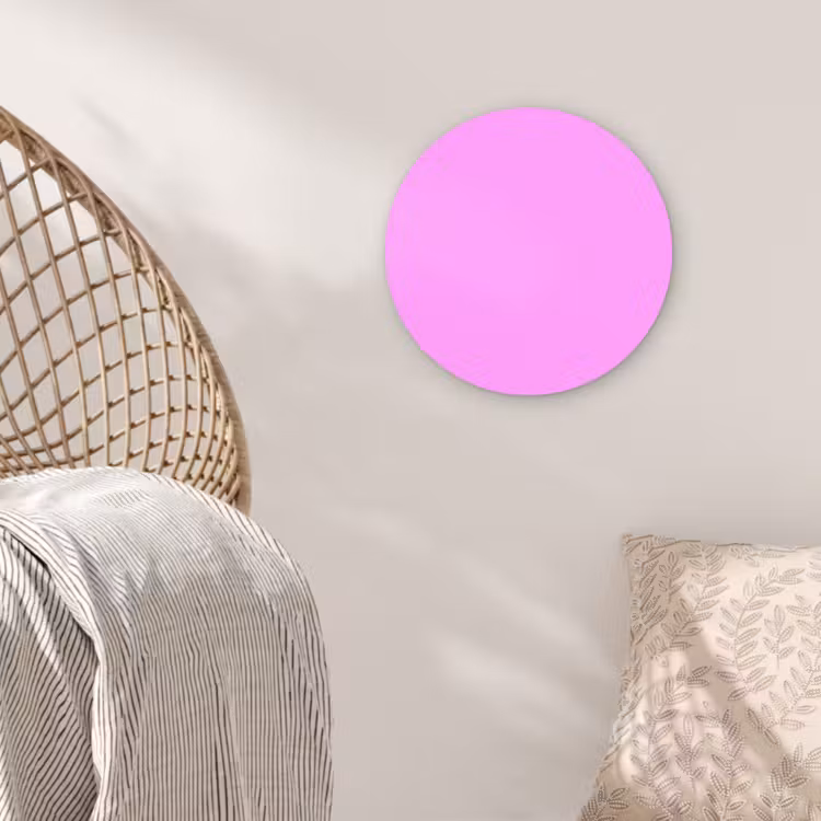 Muurcirkel - Soft - Lavender - Roze — 5