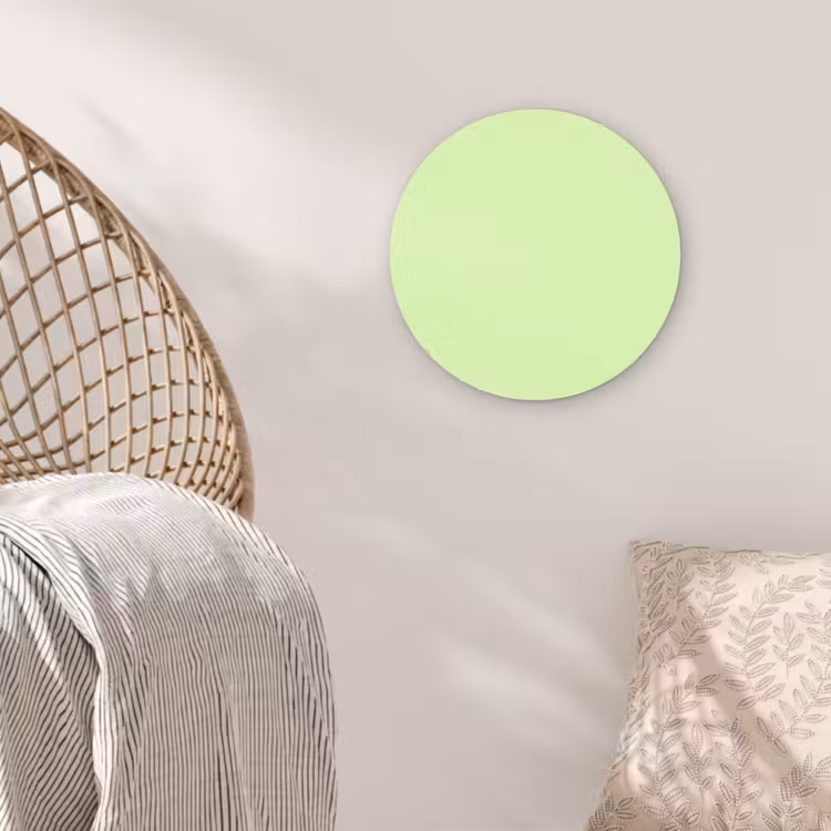 Muurcirkel - Light - Lime - Groen — 5
