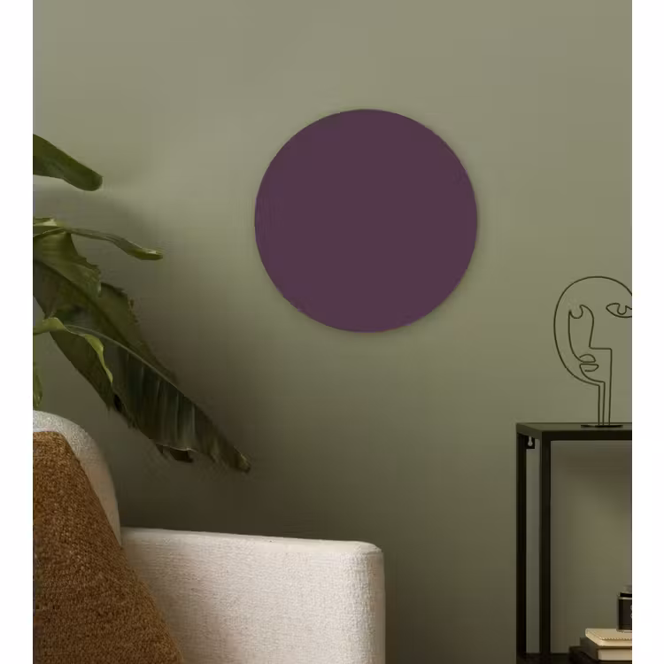 Muurcirkel - Midnight - Plum - Paars — 3