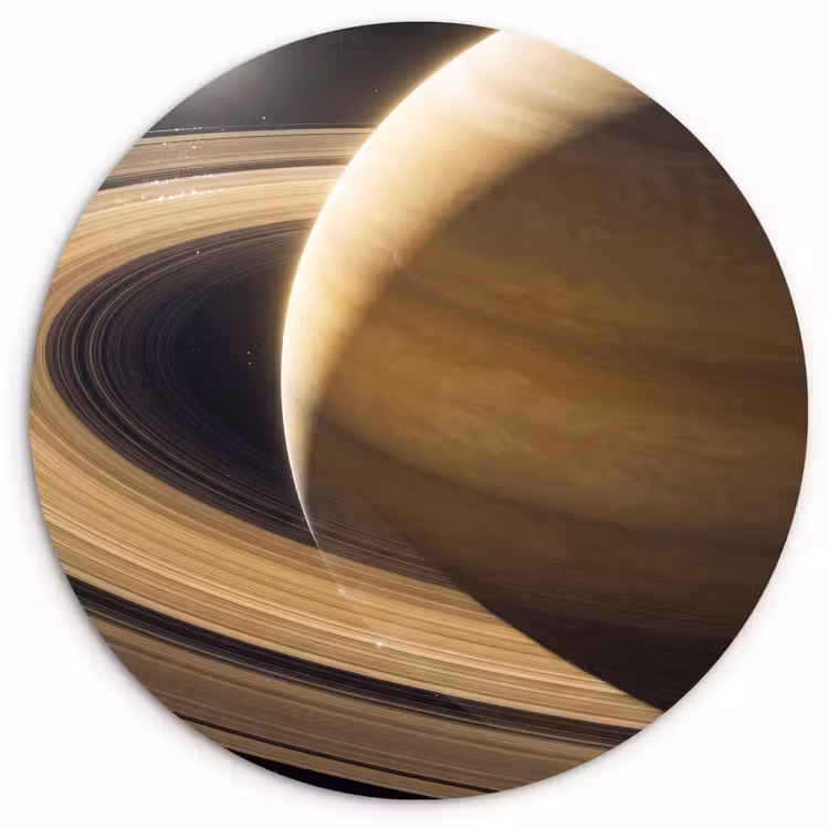Muurcirkel - Planeet - Ringen - Ruimte — 1