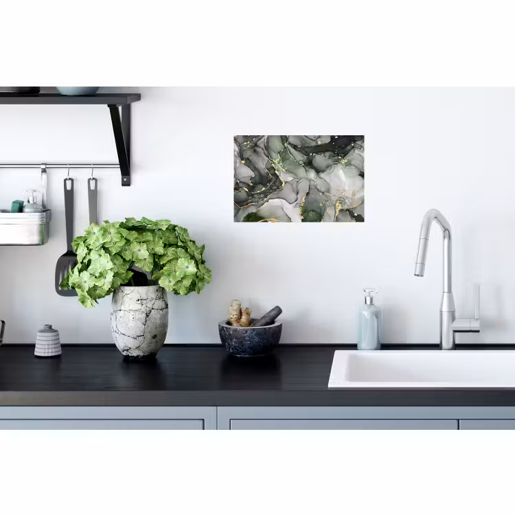 Muursticker - Luxe - Marmer - Groen — 2