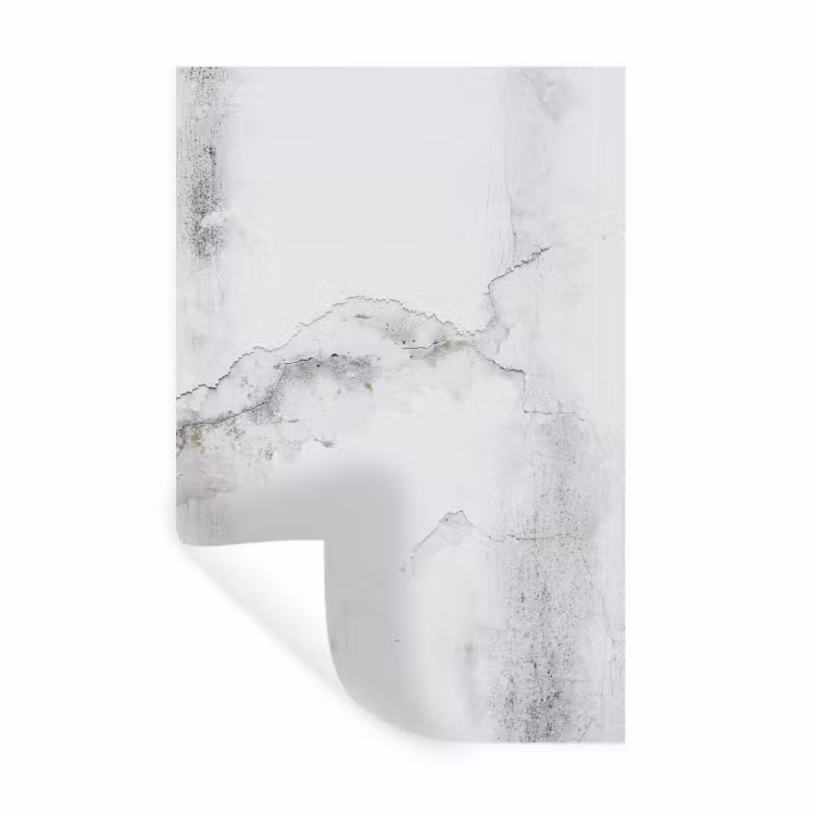 Muursticker - Beton - Grijs - Wit — 1