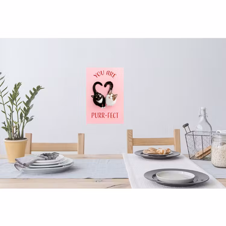 Muursticker - Kat - Hart - Tekst - Valentijn — 3
