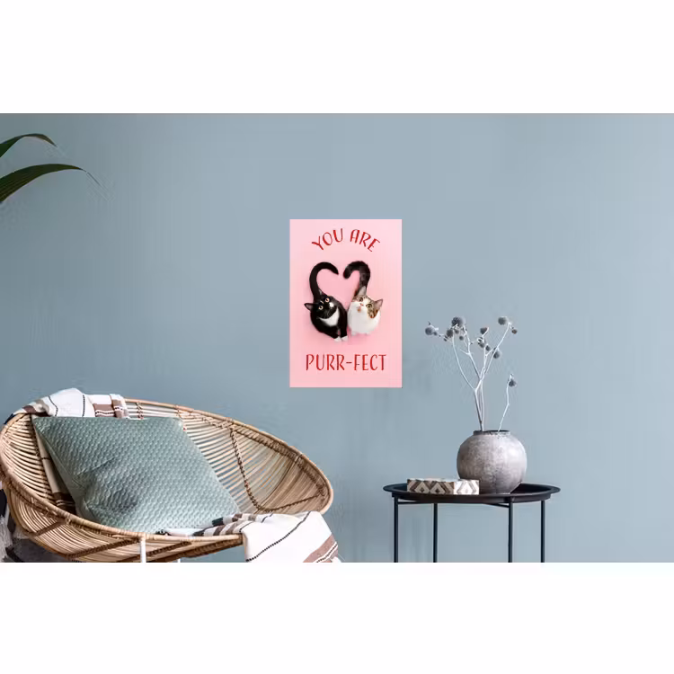 Muursticker - Kat - Hart - Tekst - Valentijn — 4