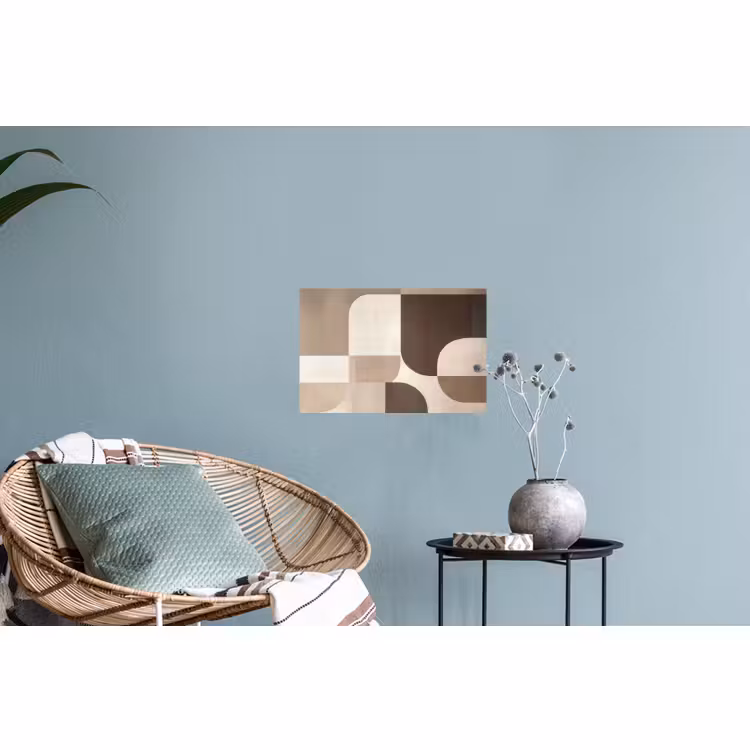 Muursticker - Geometrisch - Geweven structuur - Modern — 4