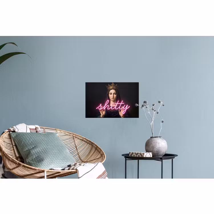 Muursticker - Ironisch - Tekst - Neon — 4