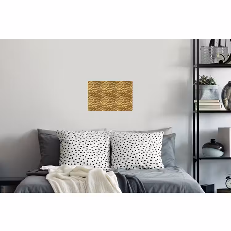 Muursticker - Metaal - Dynamisch - Goud — 5