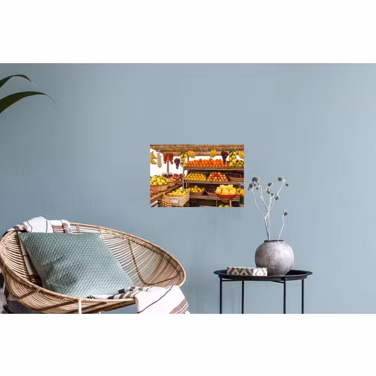 Muursticker - Marktkraam - Fruit - Vers — 4
