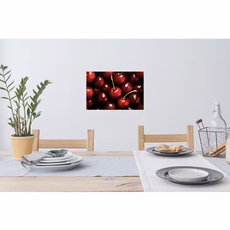 Muursticker - Rood - Fruit - Kersen — 3