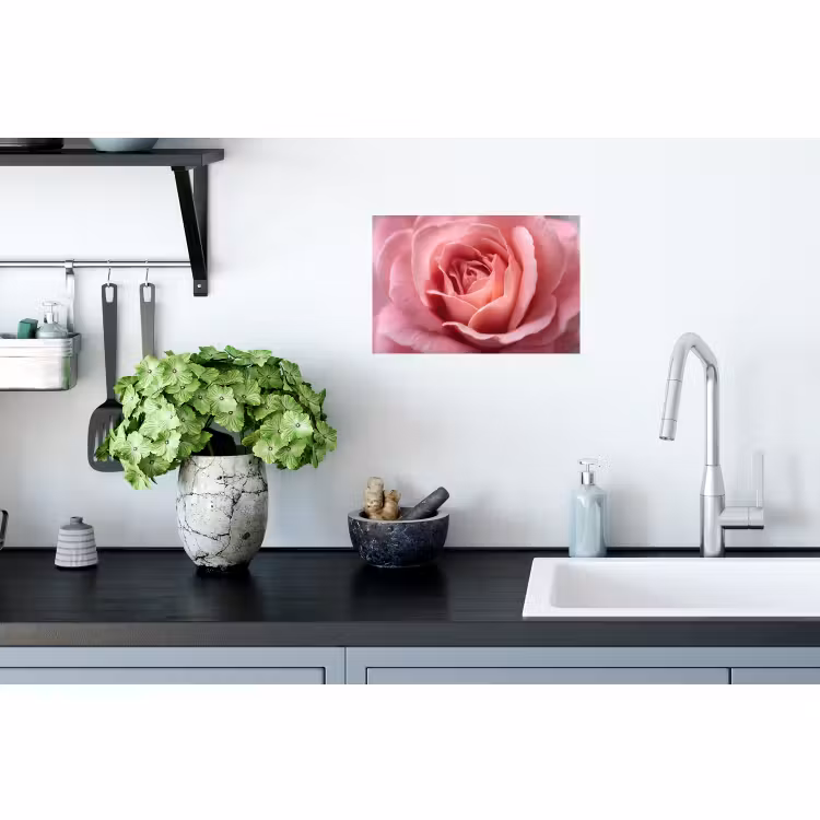 Muursticker - Roze - Roos - Romantisch — 2