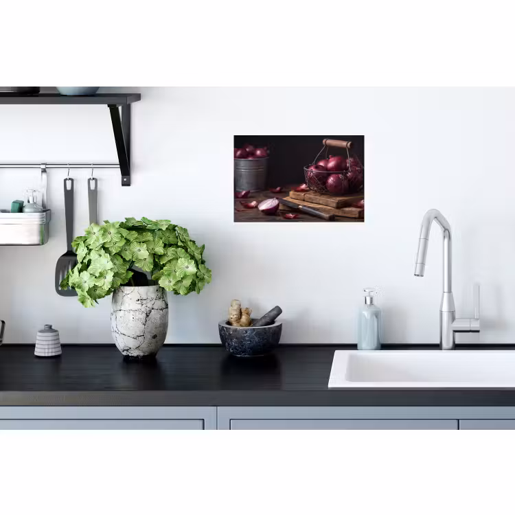 Muursticker - Ui - Eten - Rustiek — 2