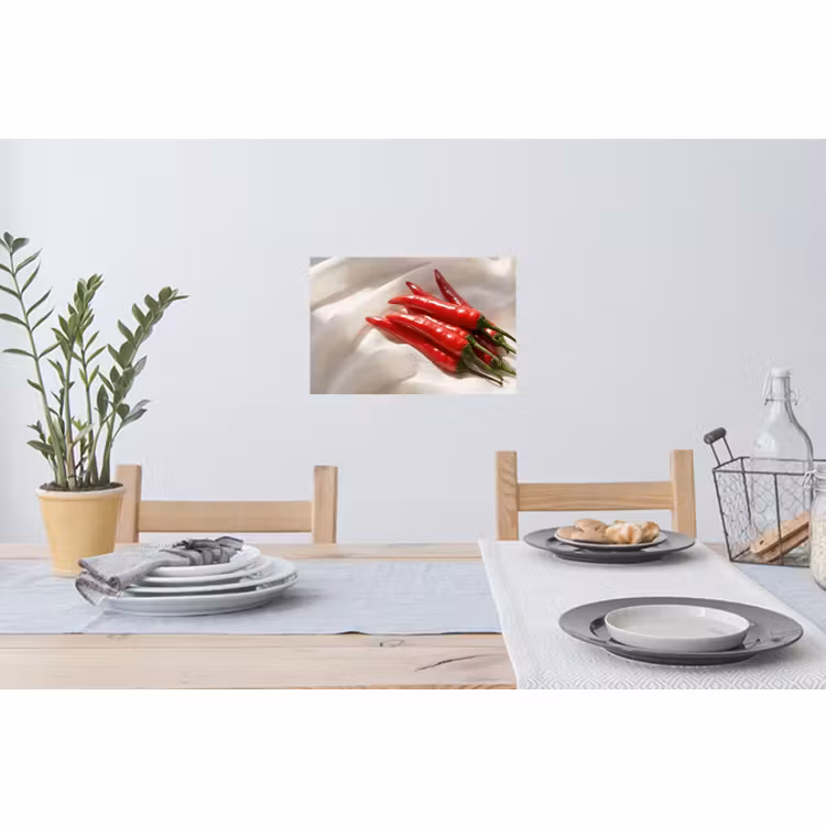 Muursticker - Peper - Rood - Eten — 3