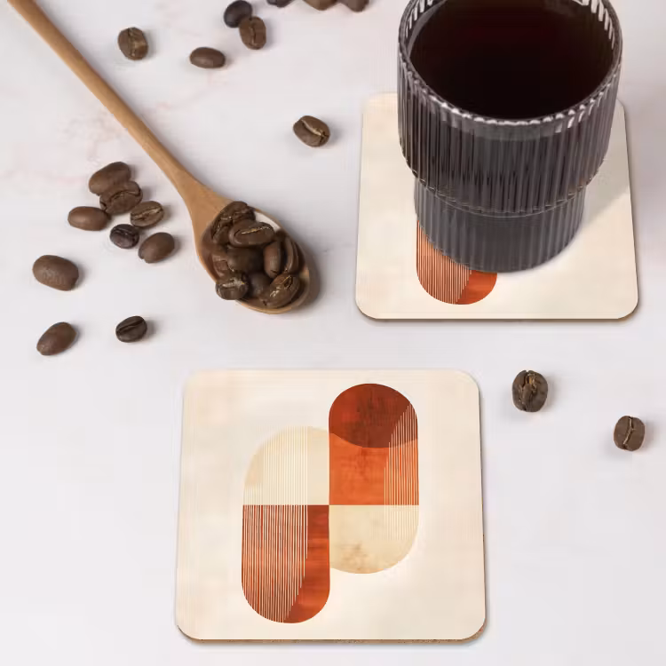 Onderzetter​ - Bogen - Beige - Vormen — 4