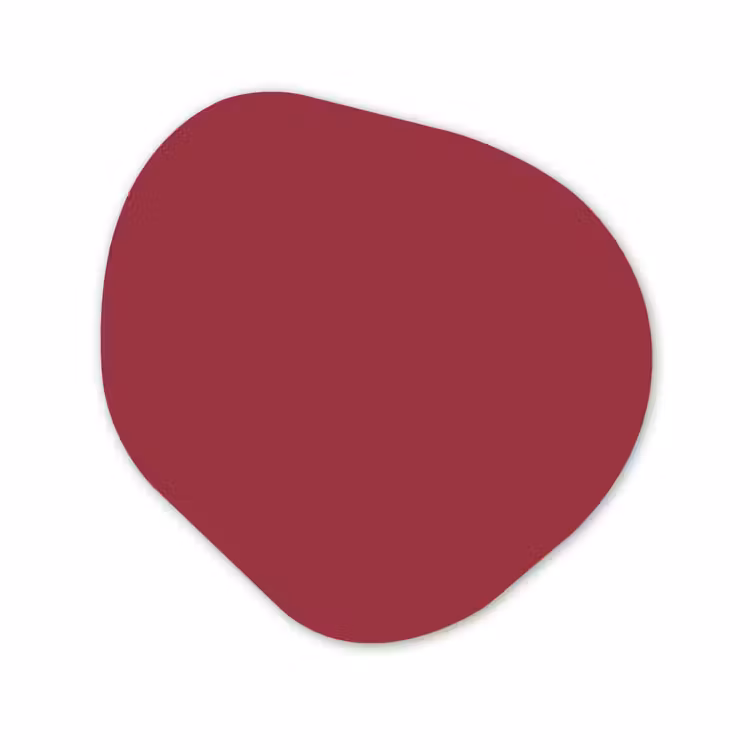 Organisch schilderij - Forex - Antique - Ruby - Rood — 1
