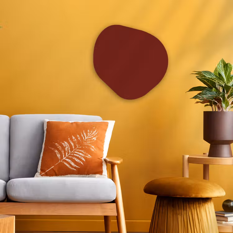 Organisch schilderij - Forex - Rustic - Terracotta - Rood — 3