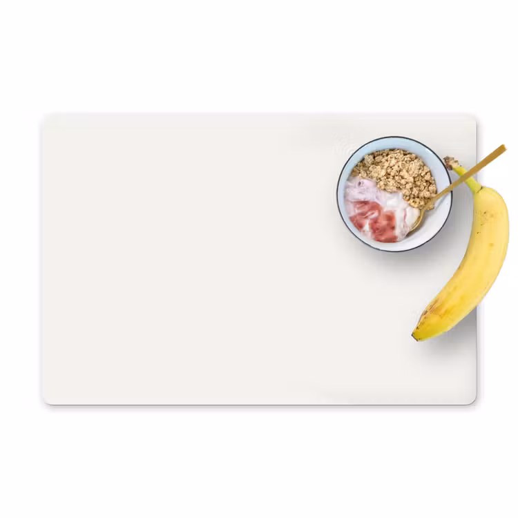 Placemat - 6 stuks - Pure - Alabaster - Wit — 1