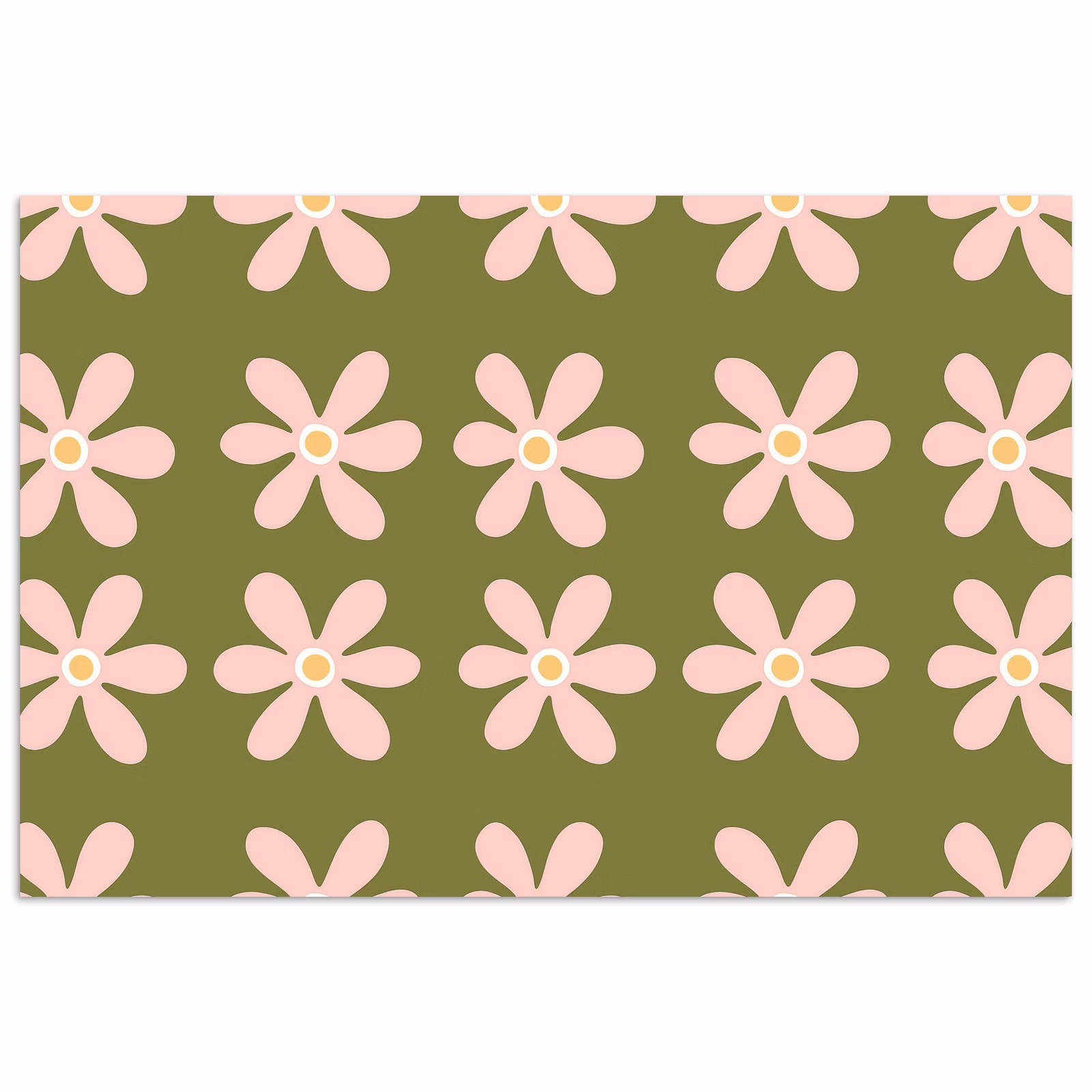 Poster - Bloem - Modern - Groen — 1