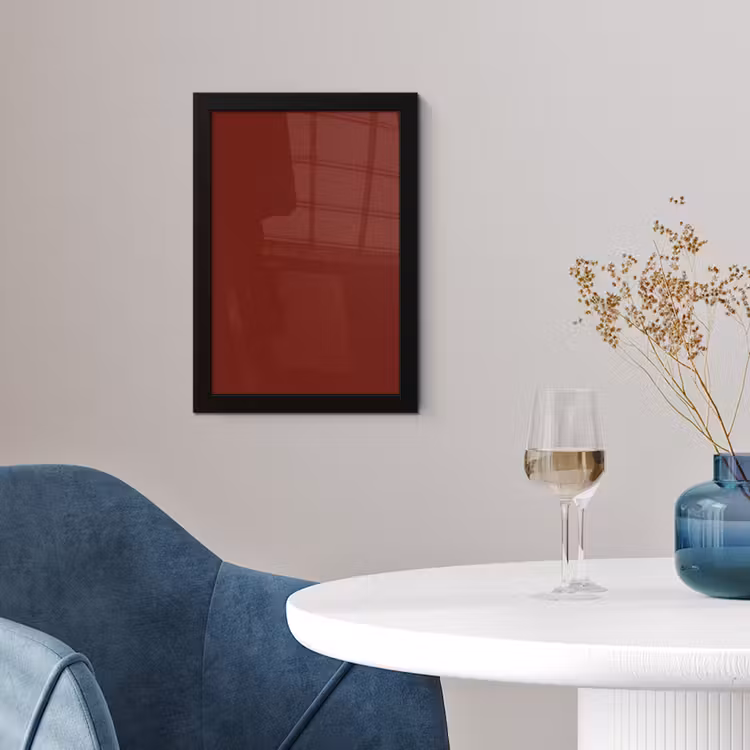 Poster met lijst - Rustic - Terracotta - Rood — 2