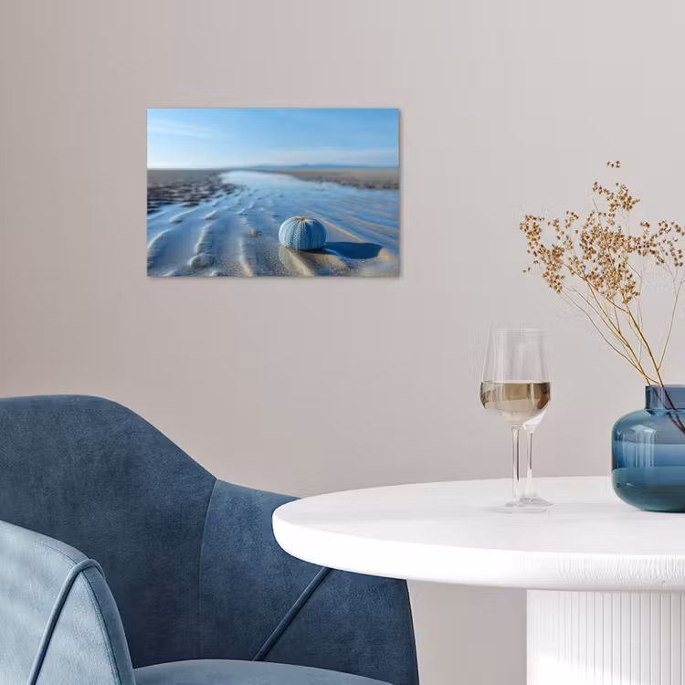 Poster - Strand - Schild - Water - Blauw — 4
