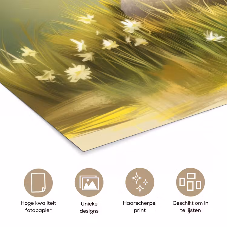 Poster - Schaap - Weide - Groen — 5