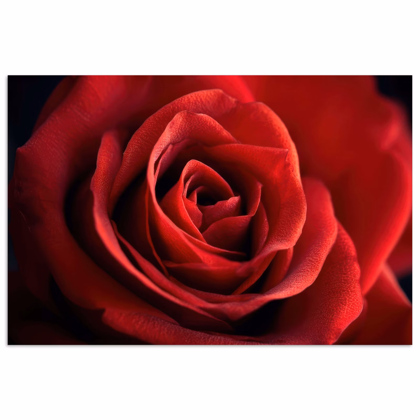 Poster - Rood - Roos - Romantisch — 1