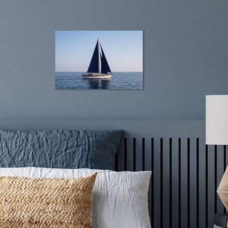 Poster - Zeilboot - Zee - Blauw — 3