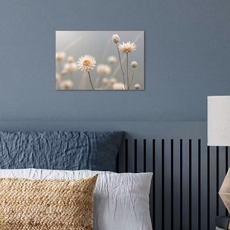 Poster - Strobloemen - Wit - Daglicht — 3