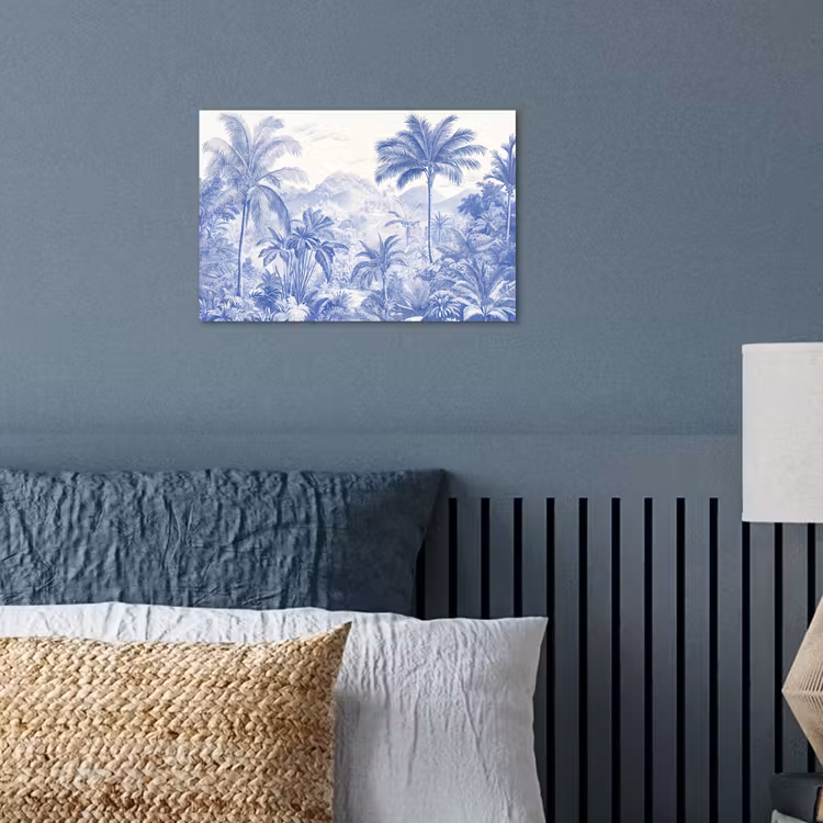 Poster - Tropisch - Jungle - Blauw — 3