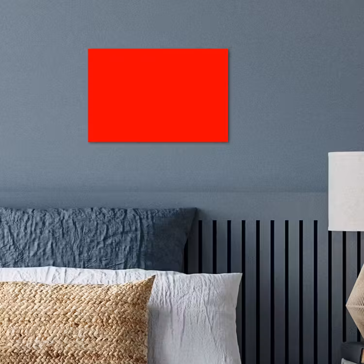 Poster - Vibrant - Vermilion - Rood — 3