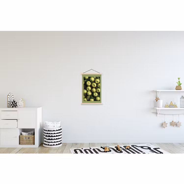 Schoolplaat - Appels - Groen - bladeren — 3