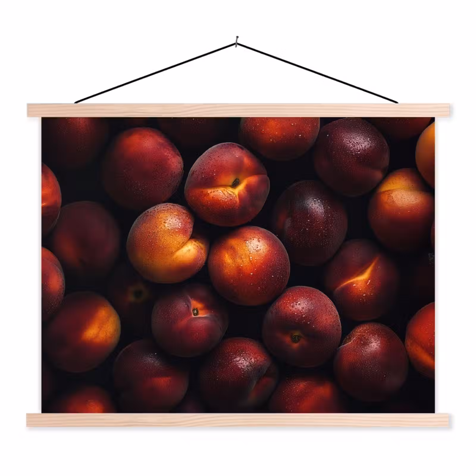 Schoolplaat - Fruit - Close up - Nectarines — 1