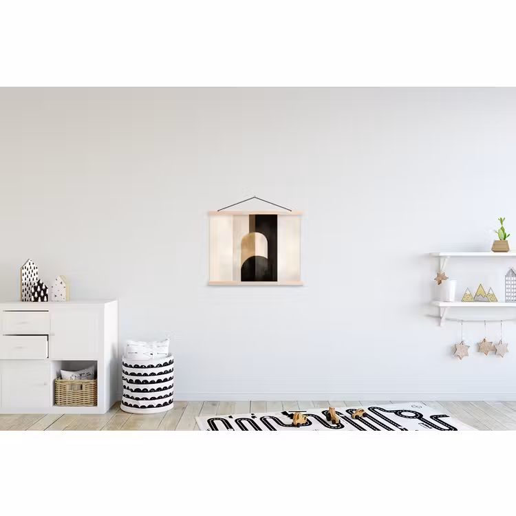 Schoolplaat - Geometrische - Vormen - Wit — 3