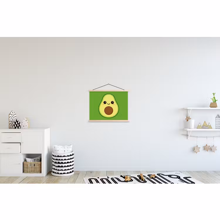 Schoolplaat - Avocado - Groen - Speels — 3