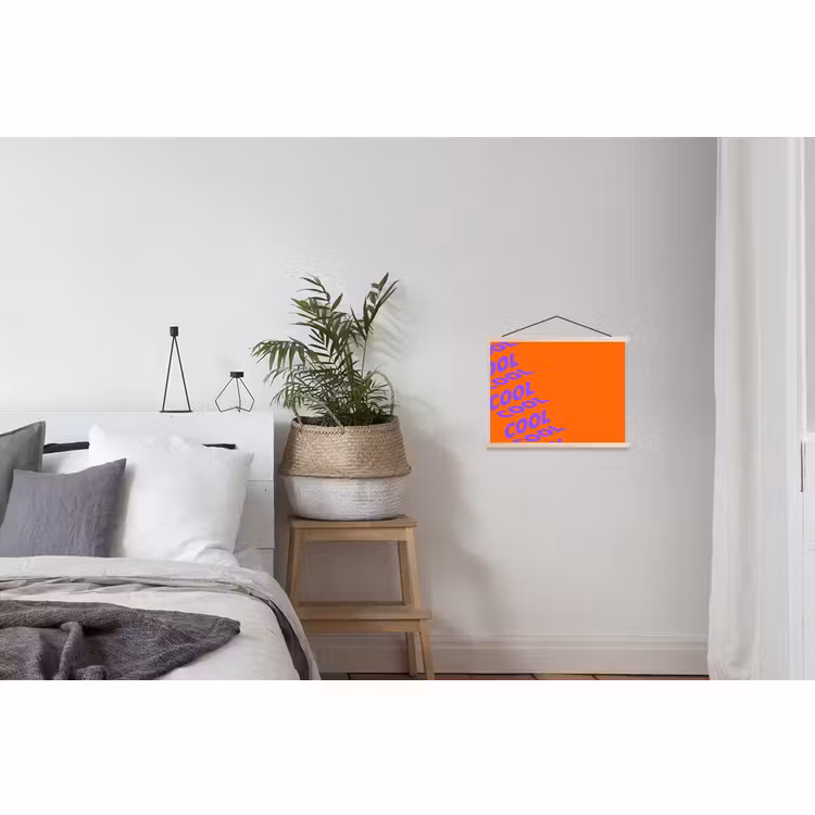 Schoolplaat - Cool - Paars - Oranje — 2